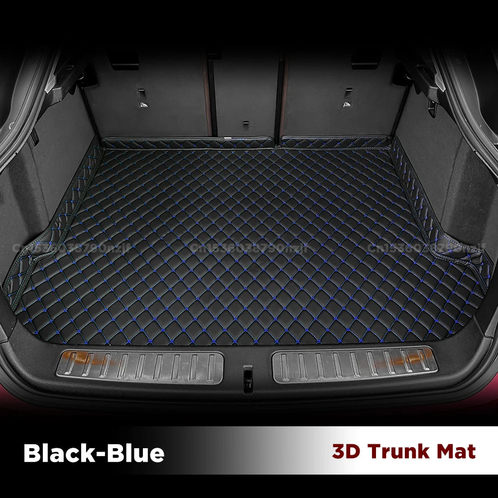 Couverture de tapis de revêtement de cargaison de polymères de coffre de voiture 3D, accessoires intérieurs, BYD, Yuan Pro, 2021, 2022, 2023