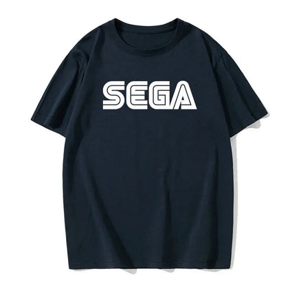 Nouveauté Sega Logo hommes t-shirts été décontracté à manches courtes mode Streetwear Harajuku t-shirt Style coréen Fans de jeu hommes t-shirts