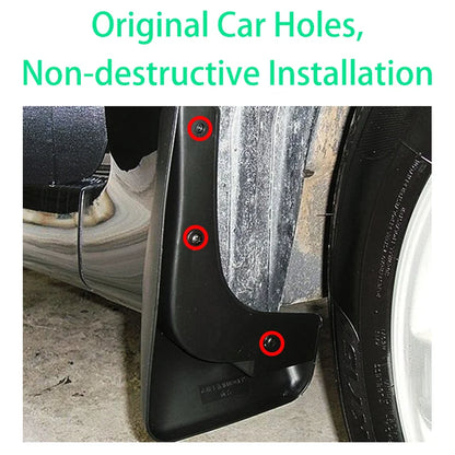 Garde-boue pour BYD Atto 3 Yuan Plus EV 2022 2023 2024, pièces de roue avant et arrière de voiture, accessoires de garde-boue