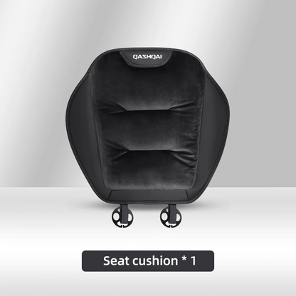 Housse de siège de voiture en flanelle, pour Nissan Qashqai J10 J11 J12, coussin de siège avant/arrière de voiture en peluche chaud d'hiver, accessoires d'intérieur automobile