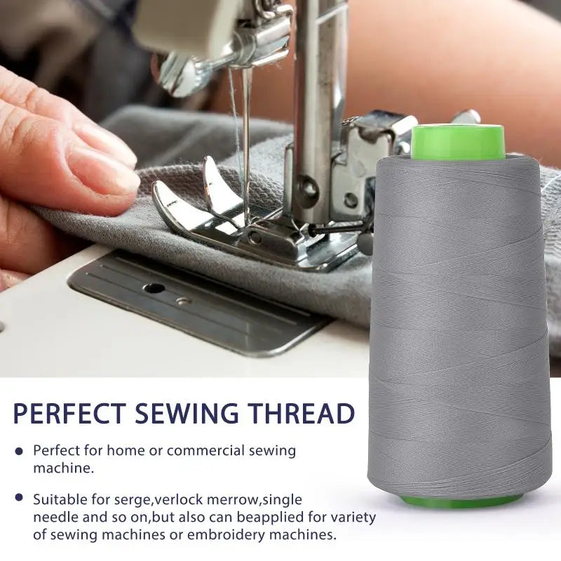 Fil à coudre élastique 100D de 3000 Yards, vêtements de Yoga, sous-vêtements, vêtements de sport, chaussettes, outils et accessoires de couture en tissu élastique