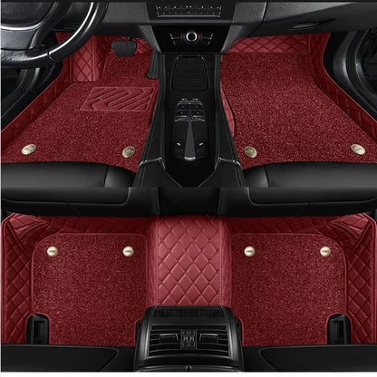Pour Hyundai Genesis G80 2020-2023 GV60 GV80 tapis Auto Double couche tapis de sol de voiture personnalisés pied Coche accessoires doublures de sol