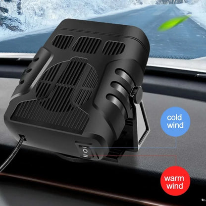 Chauffage de voiture électrique ventilateur de refroidissement d'air 12 V/24 V désembueur Portable dégivreur ventilateur de chauffage 120 W sèche-brise désembuage accessoires