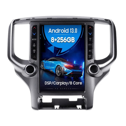 Android 11 8 + 256G Tesla écran pour Dodge RAM 1500 2018-2022 lecteur multimédia de voiture GPS de voiture Navi Auto stéréo magnétophone Carplay