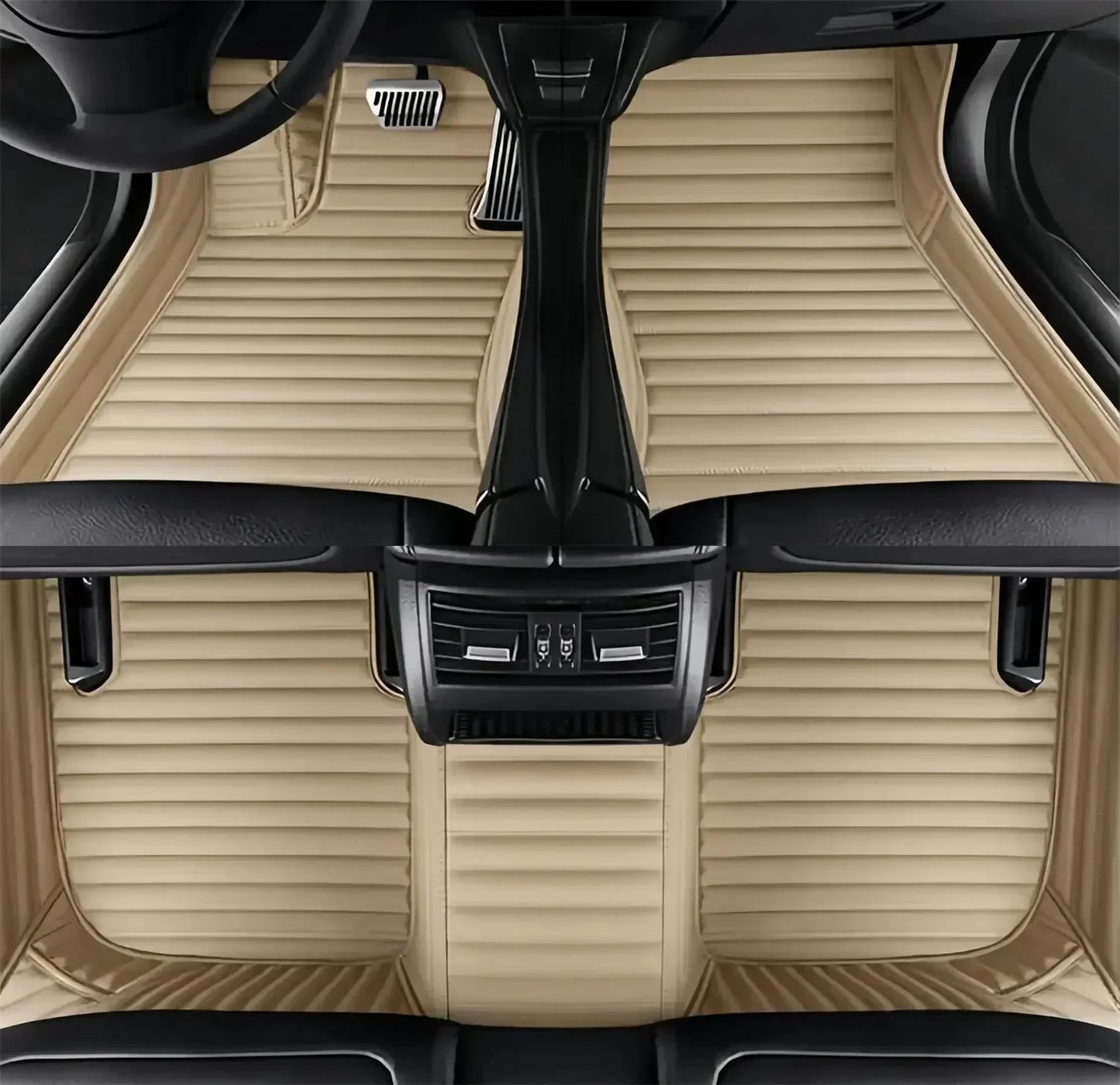 Tapis de sol de voiture en cuir pour BYD Yangwang U8 2023 2024 2025 2026, ensemble complet imperméable pour tous les temps