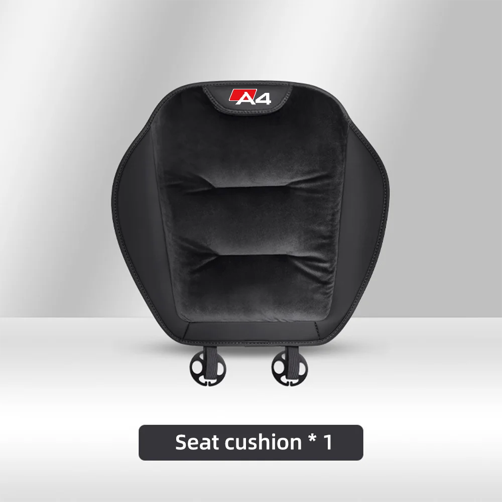 Housse de siège de voiture en flanelle pour Audi A4, coussin de siège avant/arrière en peluche chaud d'hiver, coussin de Protection de chaise, accessoires d'intérieur automobile