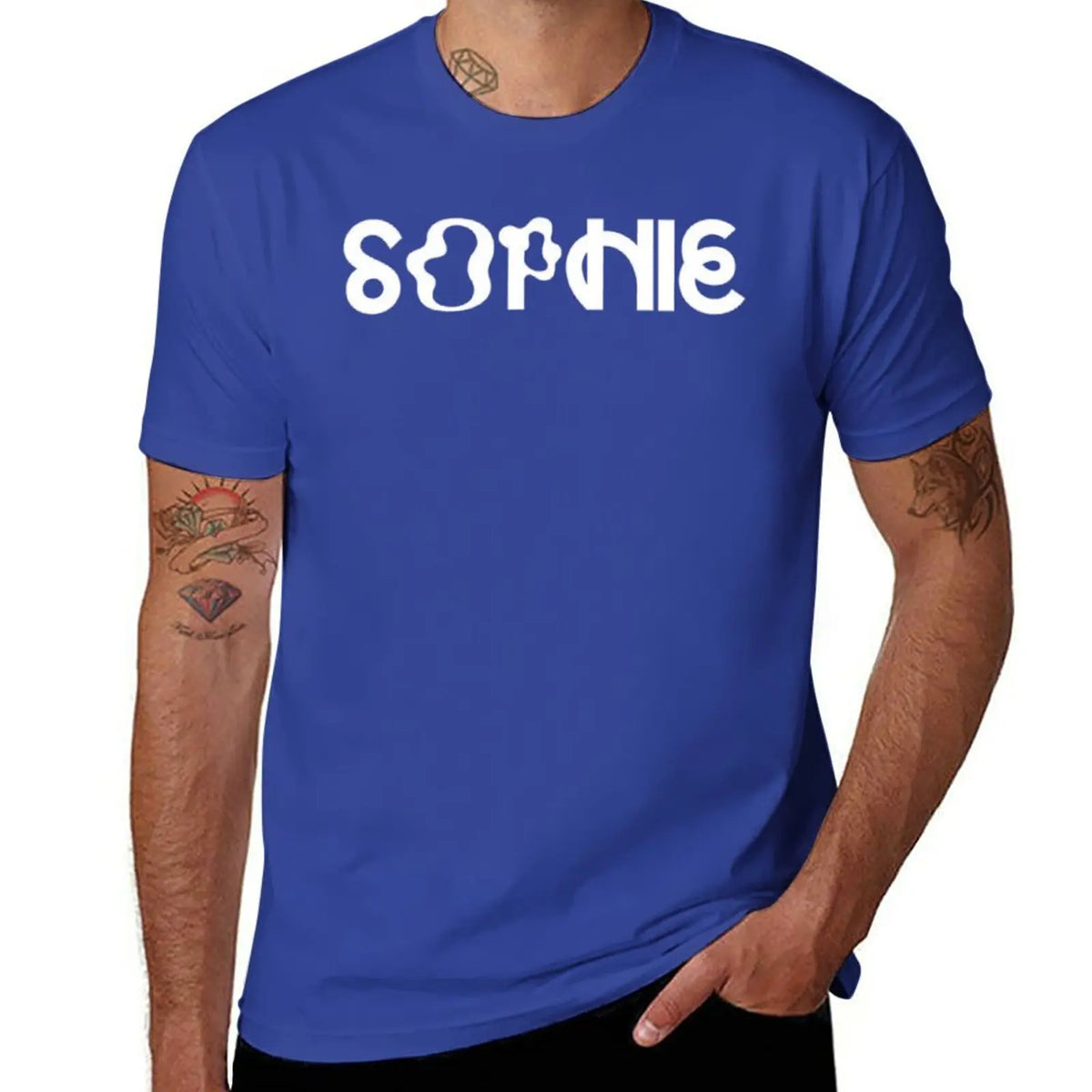 SOPHIE msmsmsm-تي شيرت برقبة دائرية للرجال، ملابس هيب هوب للأولاد، منسوجات قطنية، جديد
