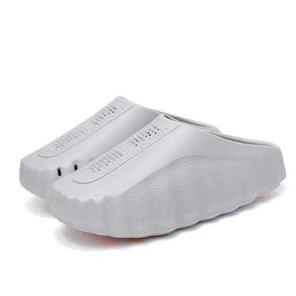 Pantoufles d'été à la mode pour hommes, chaussures d'extérieur légères antidérapantes à tige basse, chaussures décontractées résistantes à l'eau pour hommes