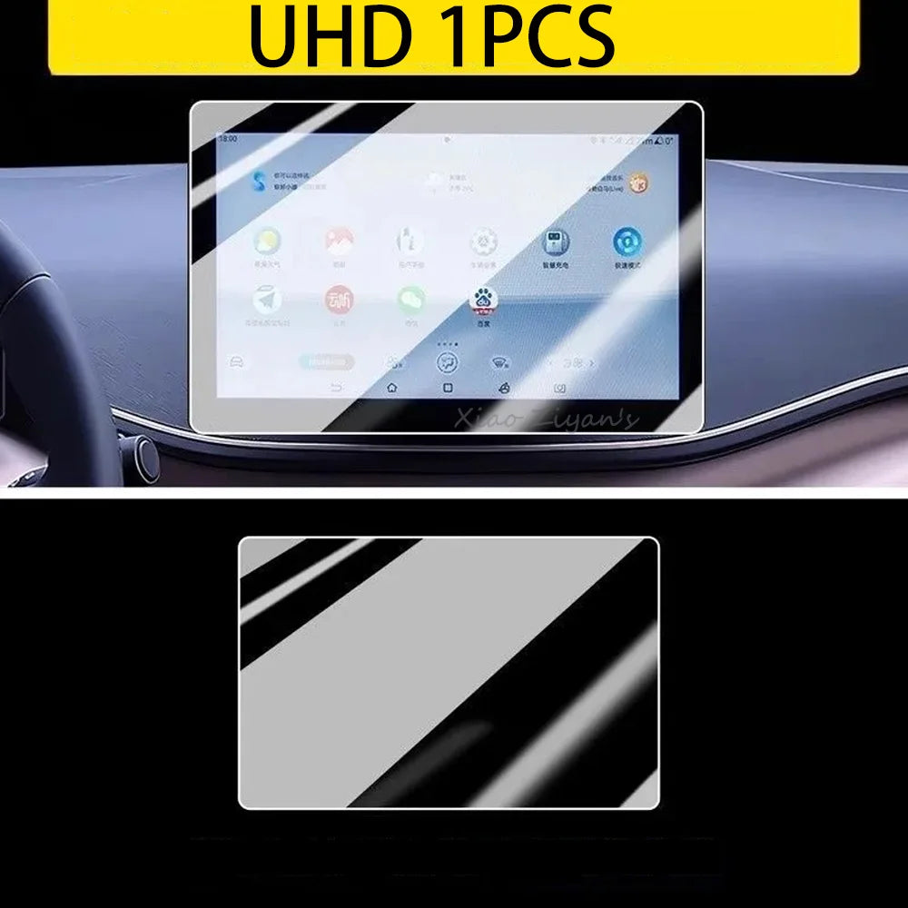 Instrument de commande centrale de voiture, pour BYD Atto 1 Dolphin Surf Mini EQ 2023 ~ 2026 2024 2025, HUD GPS, Film trempé, accessoire intérieur