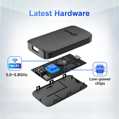 CarlinKit-Adaptateur sans fil Android Auto, Smart Ai Box, Plug matchs Play, Bluetooth, WiFi, Auto allergique pour filaire, Android Auto Cars, 2026