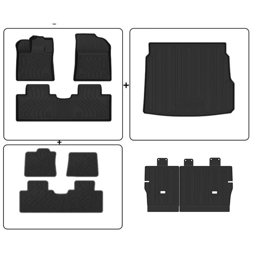 Tapis de sol de voiture pour Geely Galaxy Starship 7 EM-i 2025 2026, protection contre tous temps, coussinets de pieds, doublures de chargement imperméables, accessoires