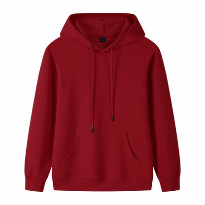 Sweat-shirt personnalisé avec logo imprimé gratuit, sweat à capuche 100% coton, vêtements de travail d'automne et d'hiver, vêtements d'équipe pour hommes et femmes