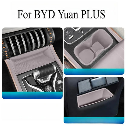 Pour BYD Yuan PLUS 2022-2024-protecteur de tableau de bord et support de verre, organisateur de Modification intérieure