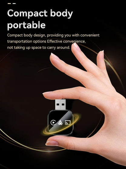 Adaptateur de liaison miroir automatique CarPlay Android Auto sans fil 3 en 1, filaire instantané vers sans fil, Plug and Play pour jeu de voiture filaire, 2026