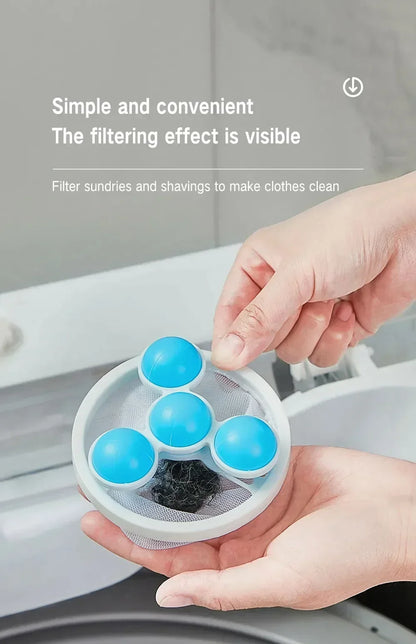 Épilateur pour animaux de compagnie, machine à laver, sac filtrant flottant, boule de linge réutilisable, outils pour livres, attrape-poils de chat
