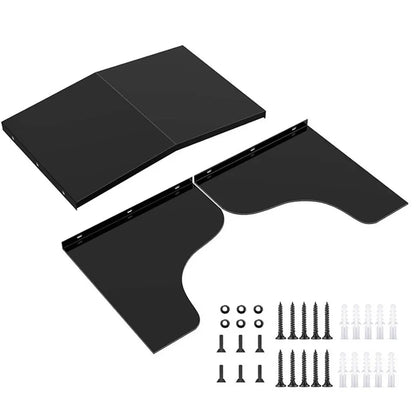 Boîte murale de voiture, poteau de chargement, couverture de vent et de pluie, Kit de toit de protection pour poteau de charge mural pour la plupart des boîtes de chargement Standard
