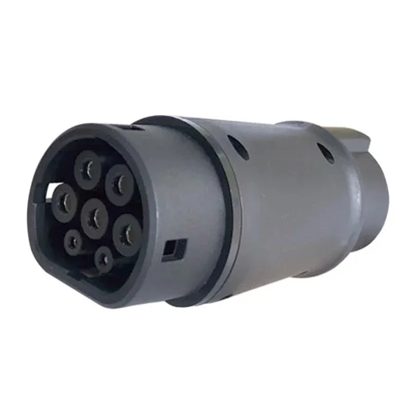 Adaptateur baril Type 2 adaptateur Type 1 connecteur véhicule voitures électriques charge 32A EV connecteur de chargeur