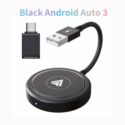 Adaptateur/Dongle automatique Android sans fil pour voitures automobiles Android filaires en usine OEM convertit le câblage en installation facile sans fil Plug & Play