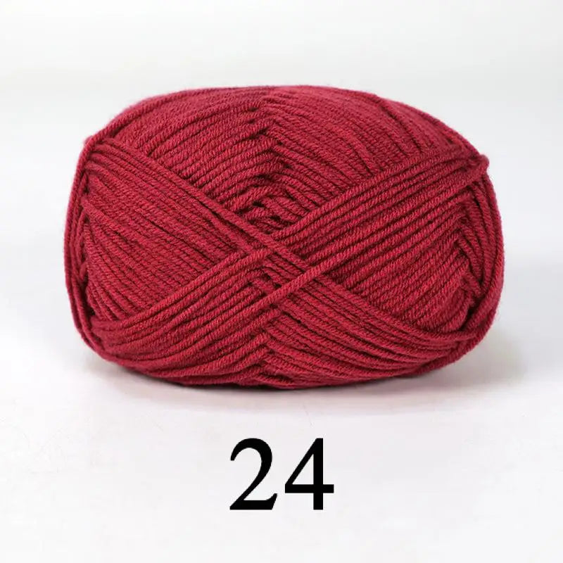 Nouveau 5 pièces couleurs mélangées fil lait coton fil combinaison Crochet tricot fil ensemble pour à la main bricolage artisanat pull écharpe tricot