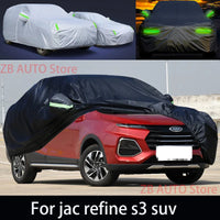Juste de Protection Complète pour Voiture Jac, Pare-Soleil, Imperméable, Anti-Poussière, Accessoires d'Extérieur