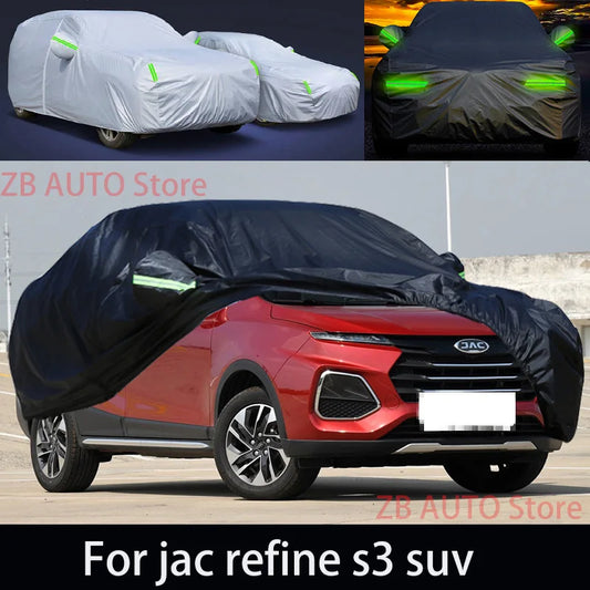 Juste de Protection Complète pour Voiture Jac, Pare-Soleil, Imperméable, Anti-Poussière, Accessoires d'Extérieur