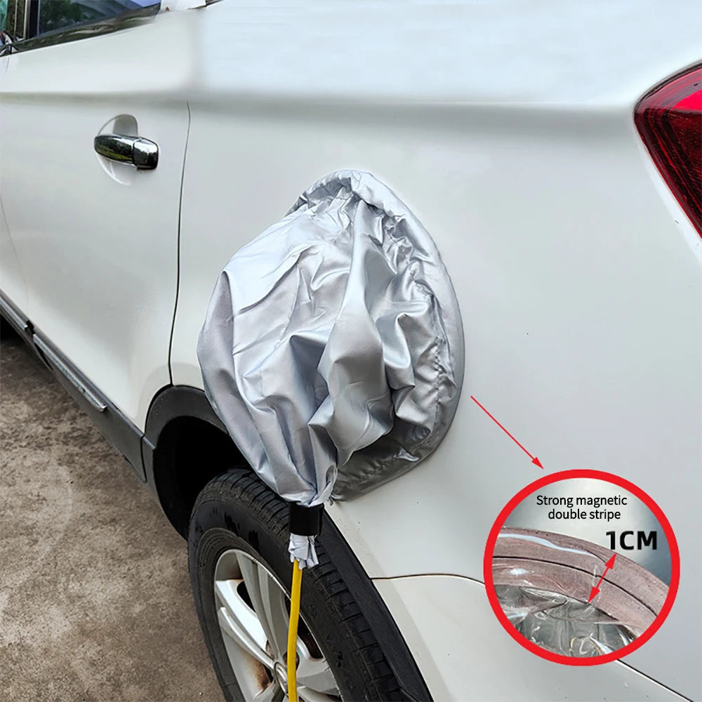 Housse de chargement de véhicule électrique, étanche, pour voiture EV, à adhérence magnétique électrique, accessoires pour véhicules d'extérieur
