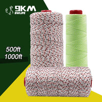 خيط طائرة ورقية عالي القوة 9KM، 1.0 مم ~ 3.0 مم، خط داكرون 150 متر ~ 300 متر للتحكم، 1 متر ~ 8 متر، حقيبة ظهر طائرة كبيرة، طلب صغير