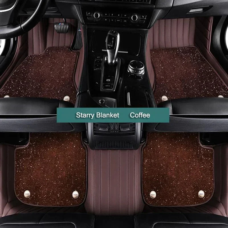 Tapis de sol de voiture personnalisé Double couche, pour Lincoln Navigator 2002 – 2024 ans, accessoires de voiture, doublures de sol