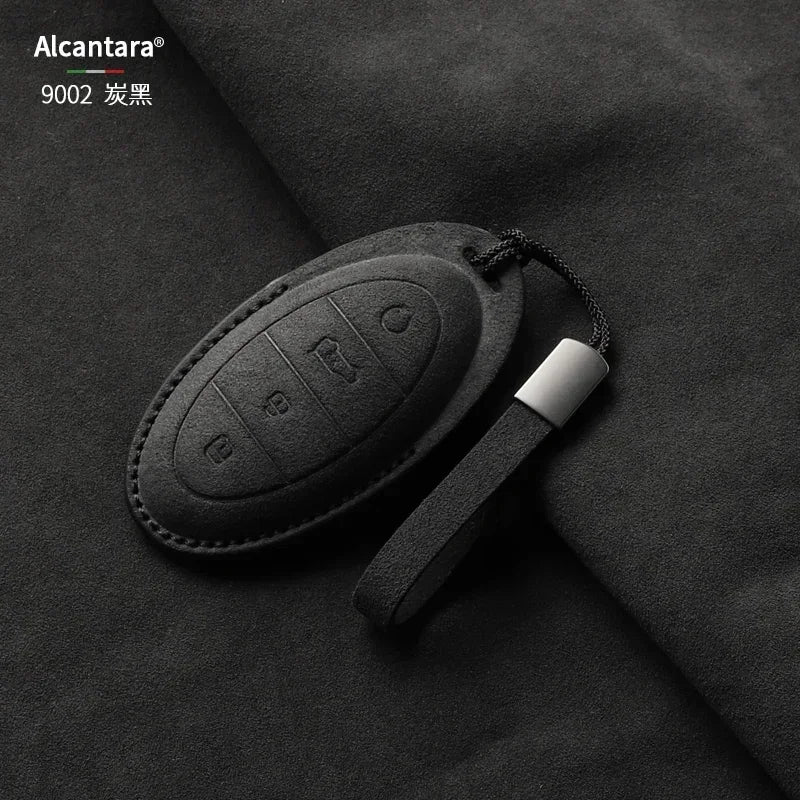 Nouveau pour regarder en U8 porte-clés U9 coque en daim importée BYD 2023 Deluxe coque complète