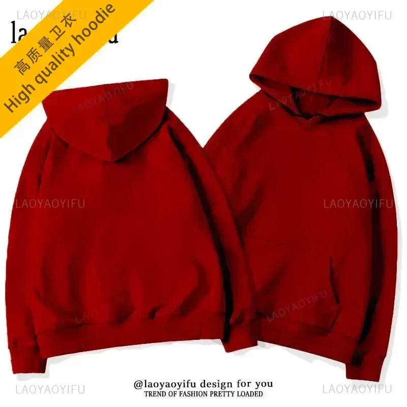2025 sweat à capuche en coton de haute qualité femmes hommes classique personnalisé personnalité sweat décontracté mode Hipster Hip-hop à capuche