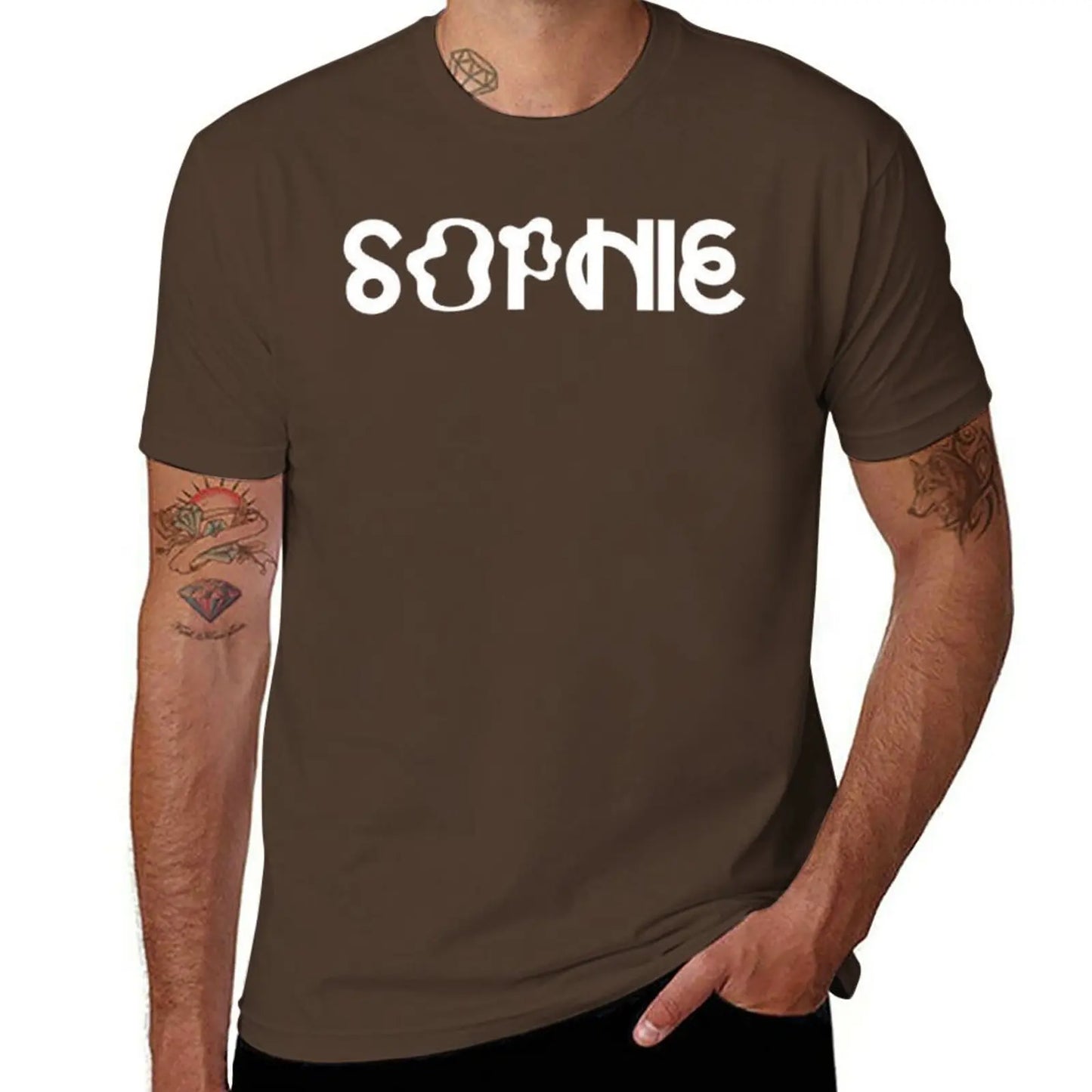 SOPHIE msmsmsm-تي شيرت برقبة دائرية للرجال، ملابس هيب هوب للأولاد، منسوجات قطنية، جديد