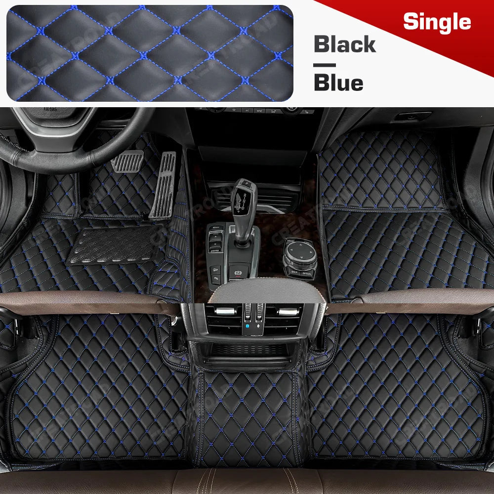 Tapis de sol de voiture Double couche, couverture de tapis automobile personnalisée, accessoires d'intérieur pour Xpeng G6/G9 2022 2023 2024 2025