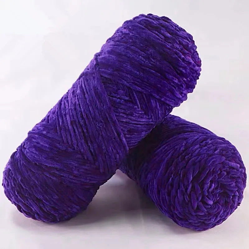 Fil de velours doux en chenille pour modules ogo 1, fil de peluche DolDave Baby, accessoires Amigurumi, bricolage, 100% polyester, 100g, 130m