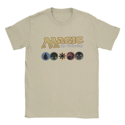 T-shirts en coton col rond à manches courtes T-Shirt grande taille vêtements jeux de magie rassemblement MTG T-Shirt hommes jeux de cartes Vintage 100% nouveau