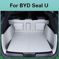 Doublure de chargement de voiture de haute qualité pour BYD Seal U, 2024, 2025, accessoires intérieurs, Song Plus, EV, DMI, cuir, couverture complète, polymères de coffre