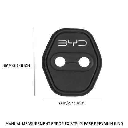 Autocollants de couverture de serrure de porte de voiture en Silicone, pour BYD F0 G3 I3 M6 G3 G5 T3 F3 F0 S6 S7 E5 E6 L3 Tang Atto3, joint de chanson EV Sealion 7 Vitre