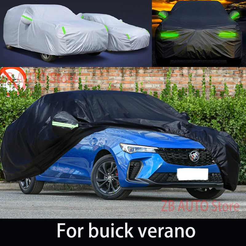 Pour buick verano Protection extérieure bâches de voiture complètes couverture de neige parasol étanche à la poussière accessoires extérieurs de voiture