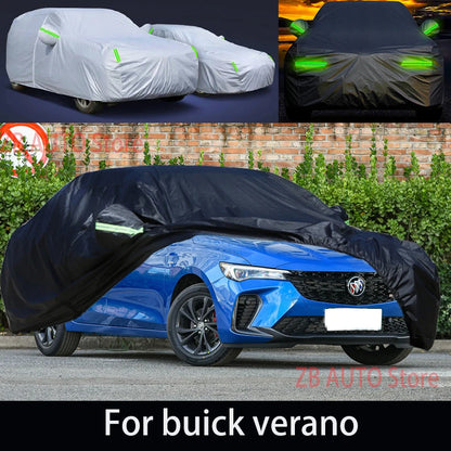 Pour buick verano Protection extérieure bâches de voiture complètes couverture de neige parasol étanche à la poussière accessoires extérieurs de voiture