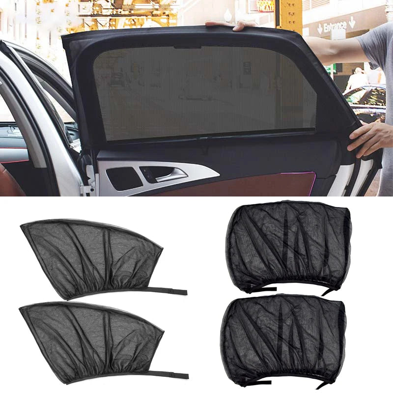 Rideau de protection Uv pour pare-soleil arrière, 2 pièces, accessoires de style de voiture, Tapasol Lynk et Co 01