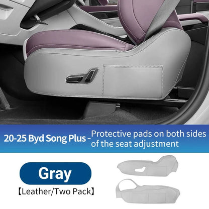 Coussinets de Protection latéraux pour réglage de siège de voiture, 2 pièces, pour Byd Song Plus Seal u Dmi Ev 2020 – 2025
