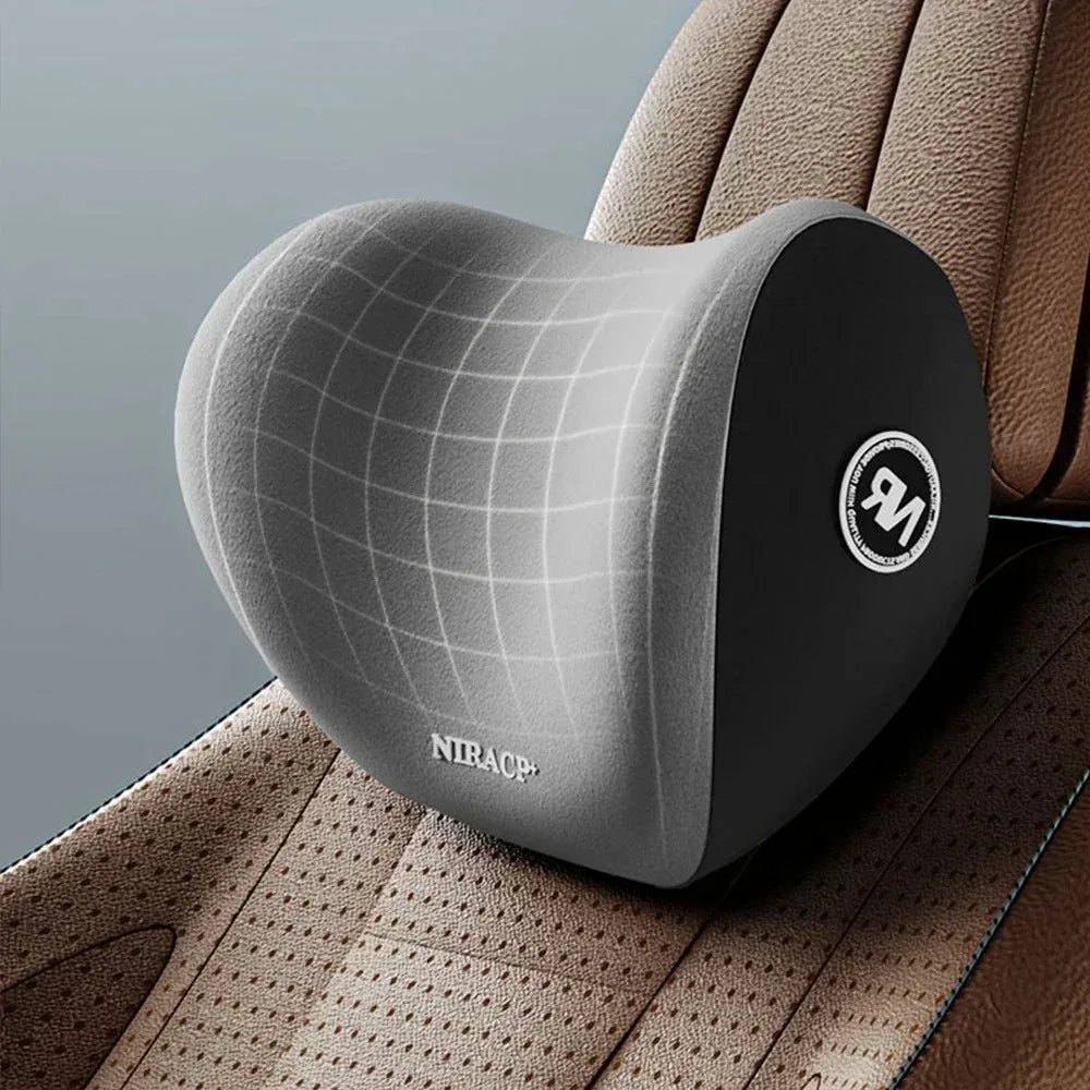 Appui-tête de voiture universel, oreiller lombaire en mousse à mémoire de forme, Support lombaire Cervical, oreiller de cou automatique, dossier, intérieur de voiture et de bureau