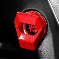 Couvercle universel de bouton d'arrêt de démarrage de moteur de voiture, Style Lambo, décoration de protection anti-rayures, adhésif collant, accessoires automobiles