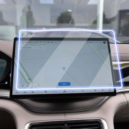 Protecteur d'écran en verre trempé pour BYD Seal U / Sealion 6 / Song Plus 2021 – 2023, Film anti-rayures pour affichage de Navigation GPS de voiture