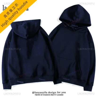 2025 sweat à capuche en coton de haute qualité femmes hommes classique personnalisé personnalité sweat décontracté mode Hipster Hip-hop à capuche
