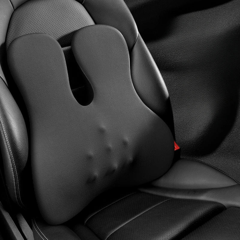 Appuie-tête de voiture, support lombaire, coussin de siège de voiture, coussin lombaire, oreiller chauffant électrique pour voiture, oreiller de protection du cou