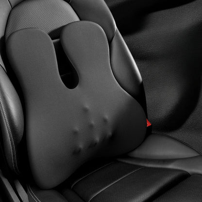 Appuie-tête de voiture, support lombaire, coussin de siège de voiture, coussin lombaire, oreiller chauffant électrique pour voiture, oreiller de protection du cou