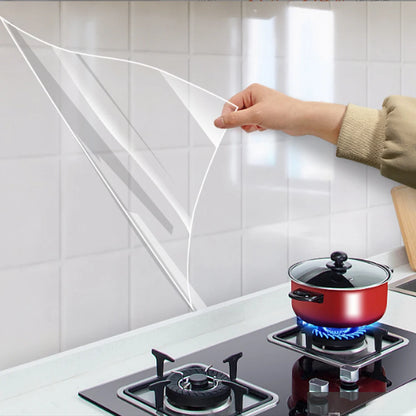 Autocollants muraux en marbre résistants à l'huile pour cuisine, 40cm, papier peint auto-adhésif résistant aux taches, haute température, décoration de la maison