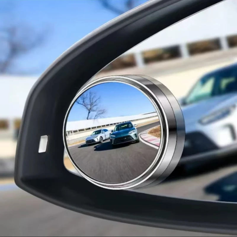 Rétroviseur de voiture, petit miroir circulaire, miroir auxiliaire grand angle haute définition, Surface convexe