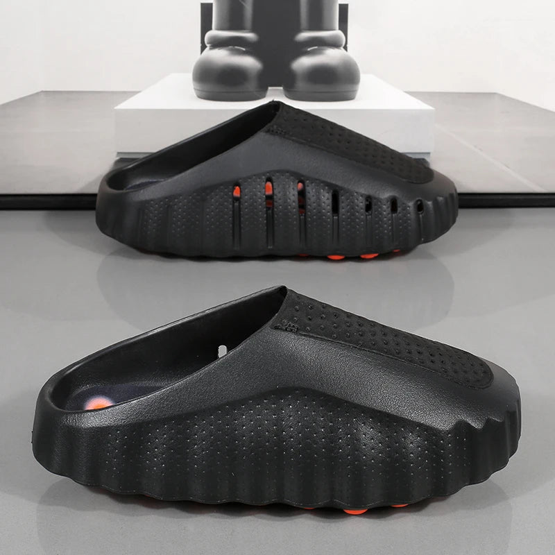 Chaussures de plage pour hommes de marque, sandales d'été antidérapantes, claquettes A001 2026, chaussures de plage pour hommes, pantoufles pour hommes