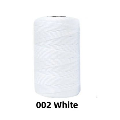 Fil de soie et coton glacé léger d'été, 1.5mm, 200m, fil au Crochet pour bricolage, artisanat, sac, chapeau, chaussures, fil en polypropylène, cordon de fil au Crochet